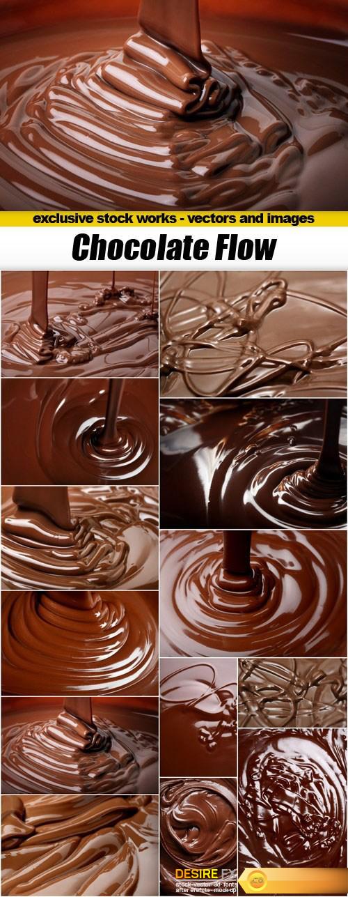 Chocolate Flow - 14xUHQ JPEG