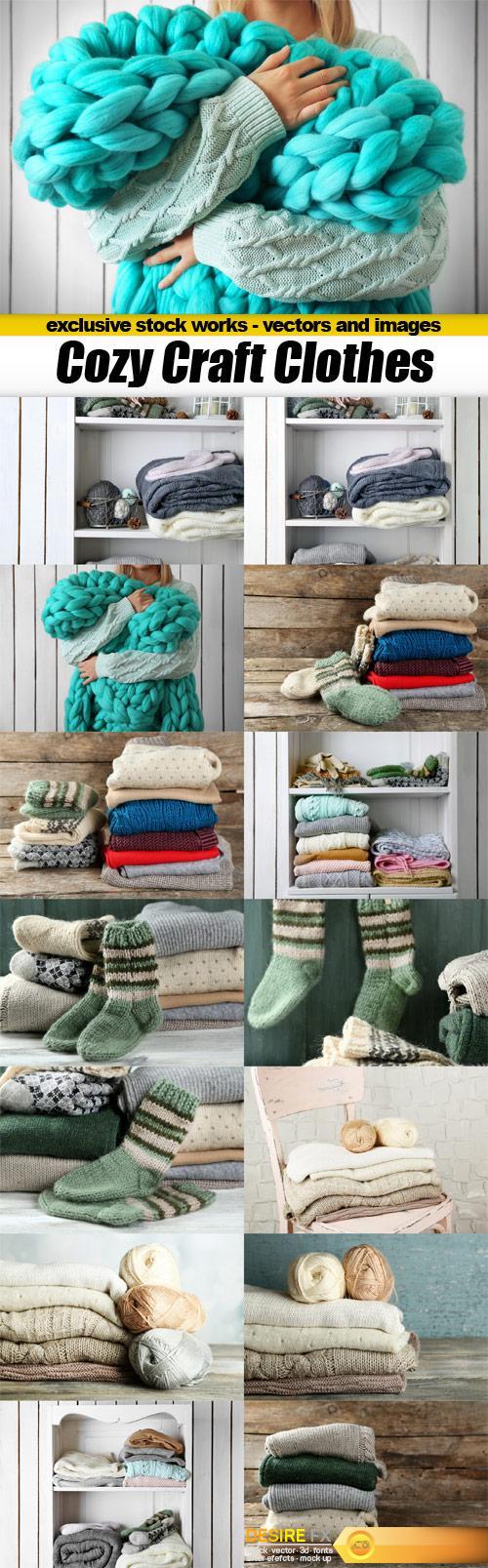 Cozy Craft Clothes - 15x JPEGs