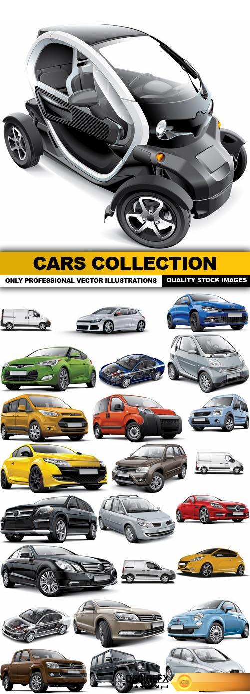 Cars Collection - 25 Vector