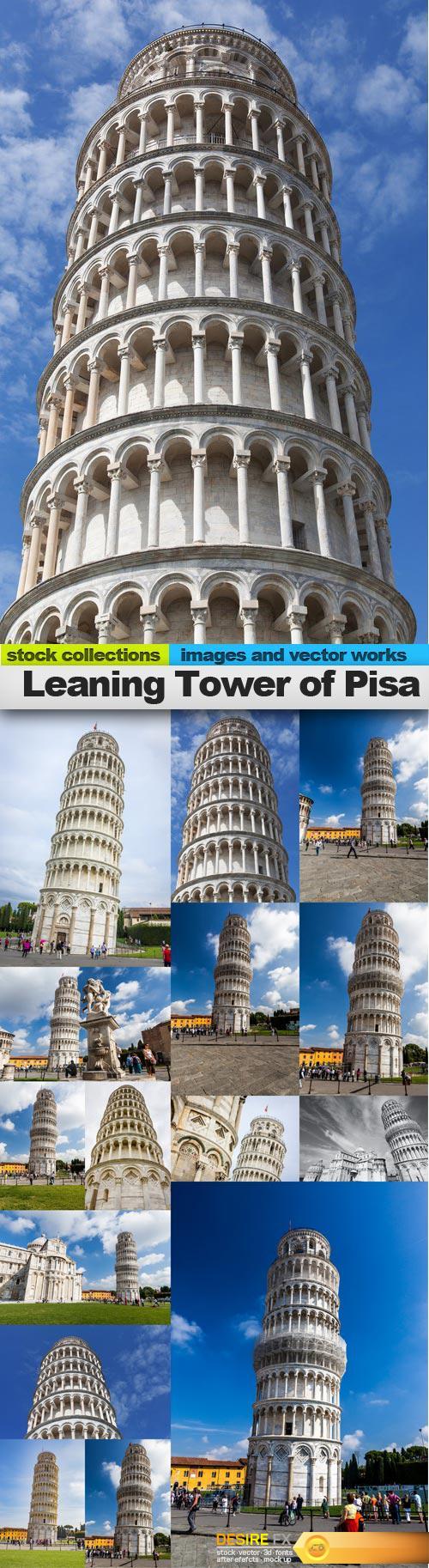 Leaning Tower of Pisa, 15 x UHQ JPEG