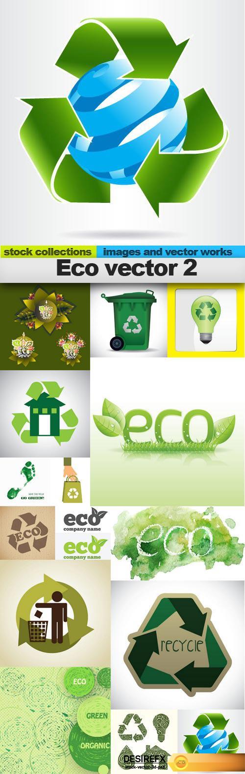 Eco vector, 15 x EPS