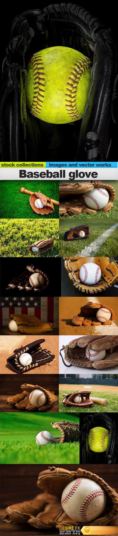 Baseball glove, 15 x UHQ JPEG