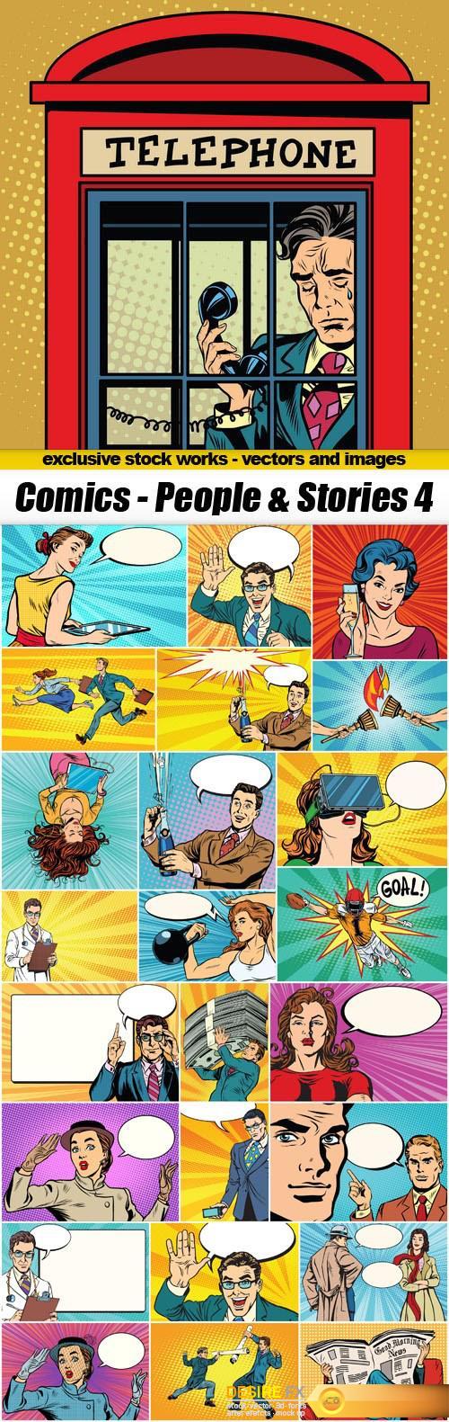 Comics - People & Stories 4 - 25xEPS