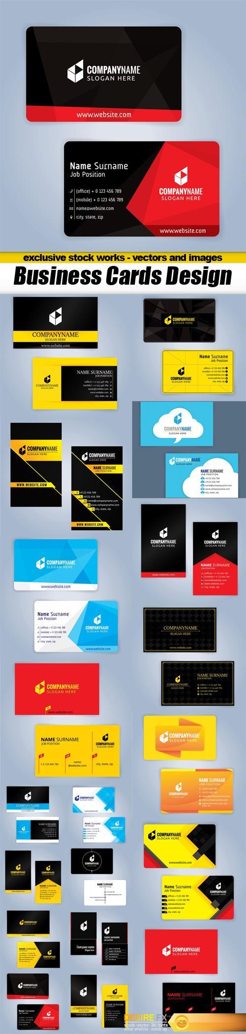 Business Cards Design - 20x EPS