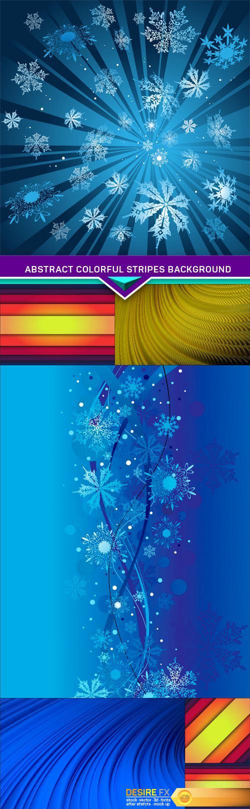 Abstract colorful stripes background 7X JPEG