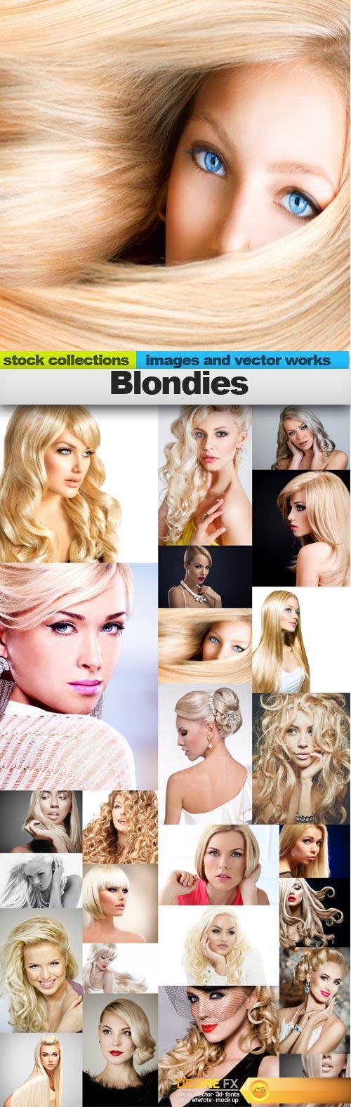 Blondies, 25 x UHQ JPEG