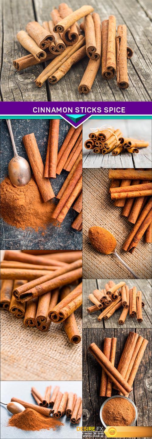 Cinnamon sticks spice 7X JPEG