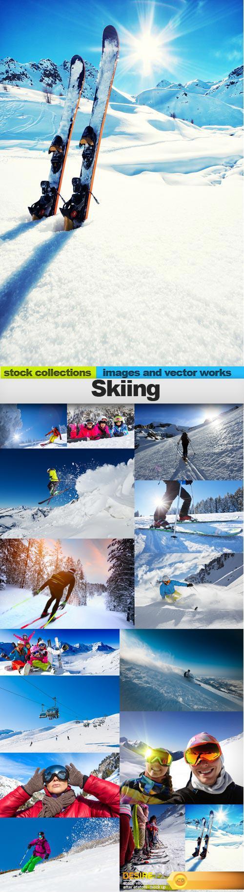Skiing, 15 x UHQ JPEG