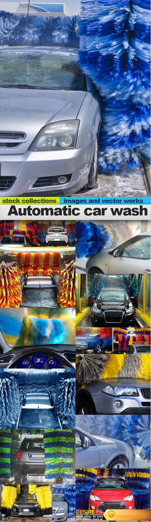 Automatic car wash,  15 x UHQ JPEG