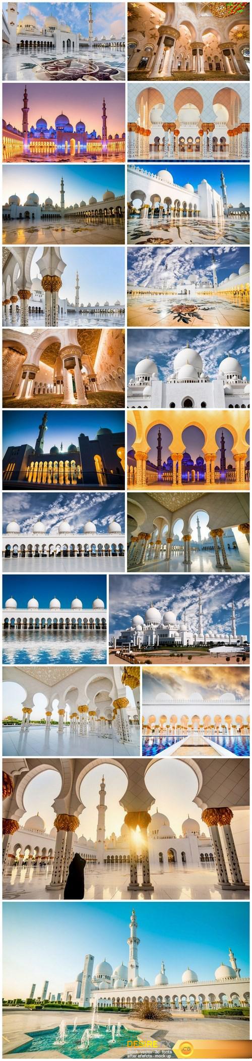 Beautiful arab & islamic architecture - 20xUHQ JPEG Photo Stock