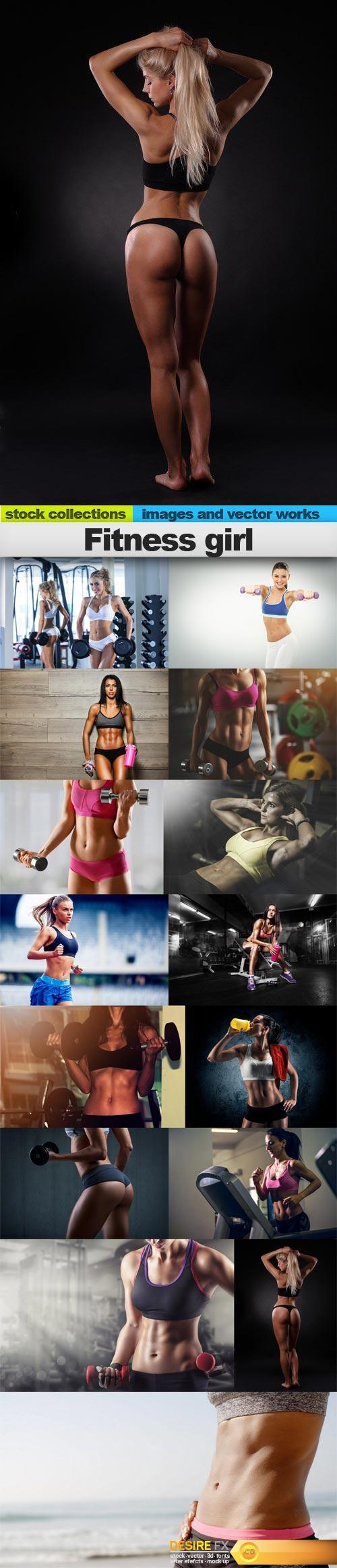 Fitness girl, 15 x UHQ JPEG