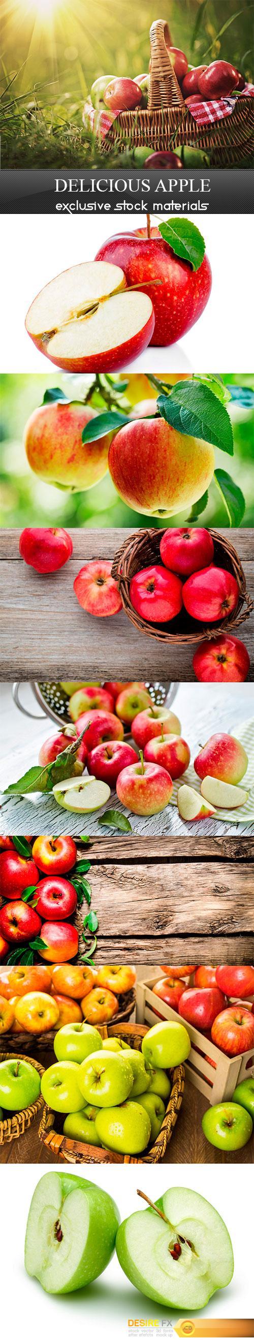 Fresh delicious apple - 8UHQ JPEG