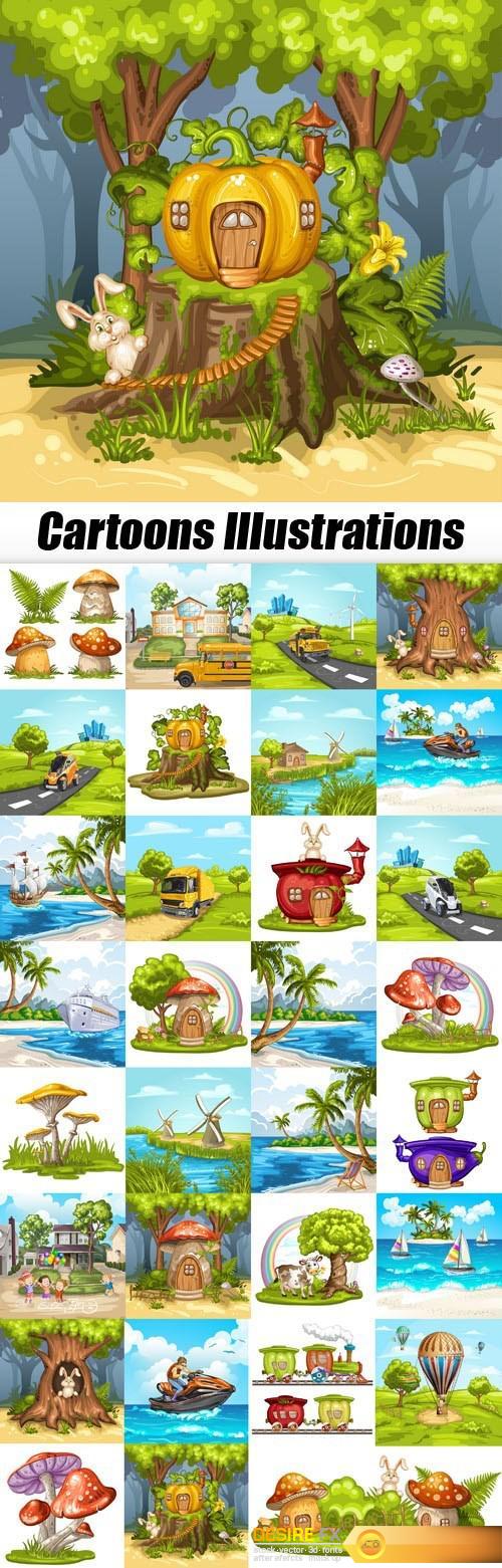 Cartoons Illustrations