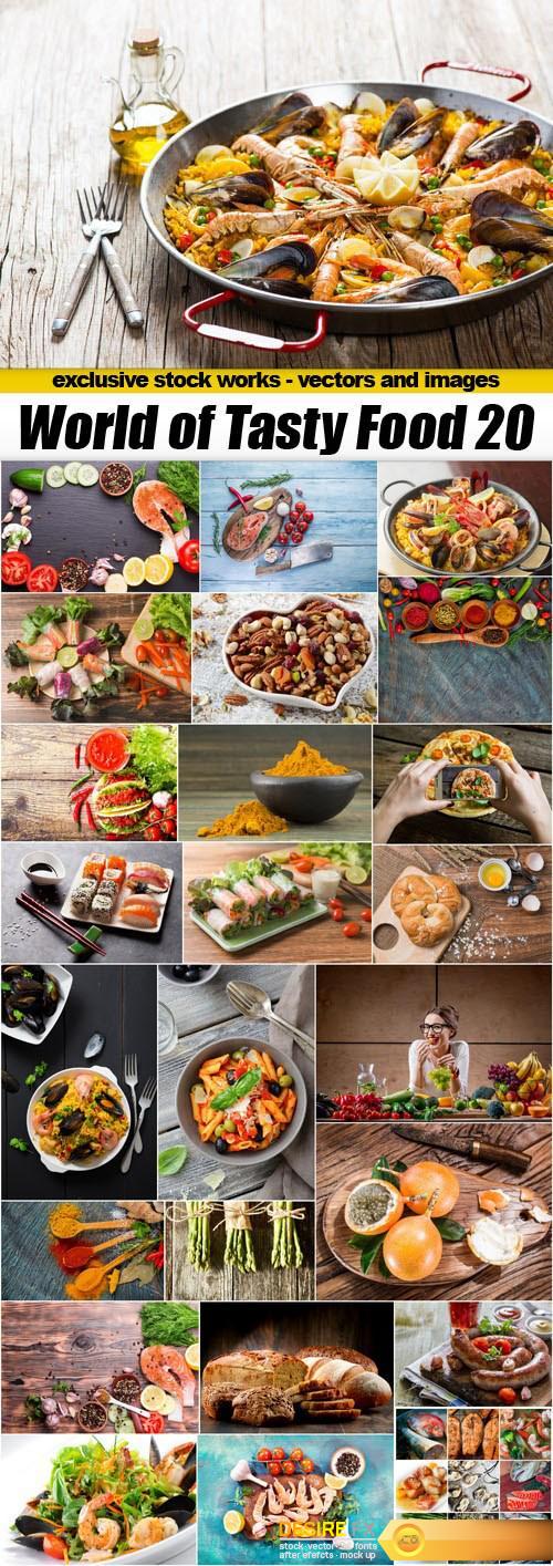 World of Tasty Food 20 - 25xUHQ JPEG