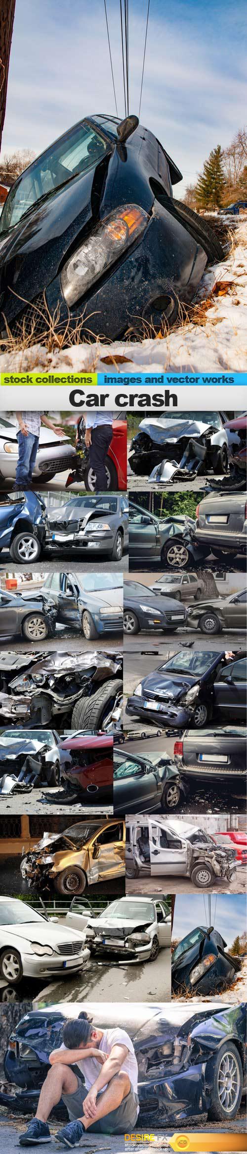 Car crash, 15 x UHQ JPEG