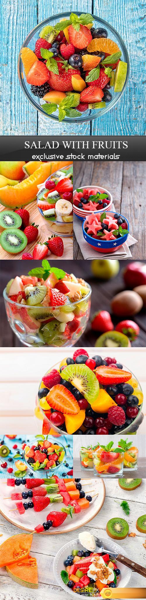 Salad with fruits - 8UHQ JPEG