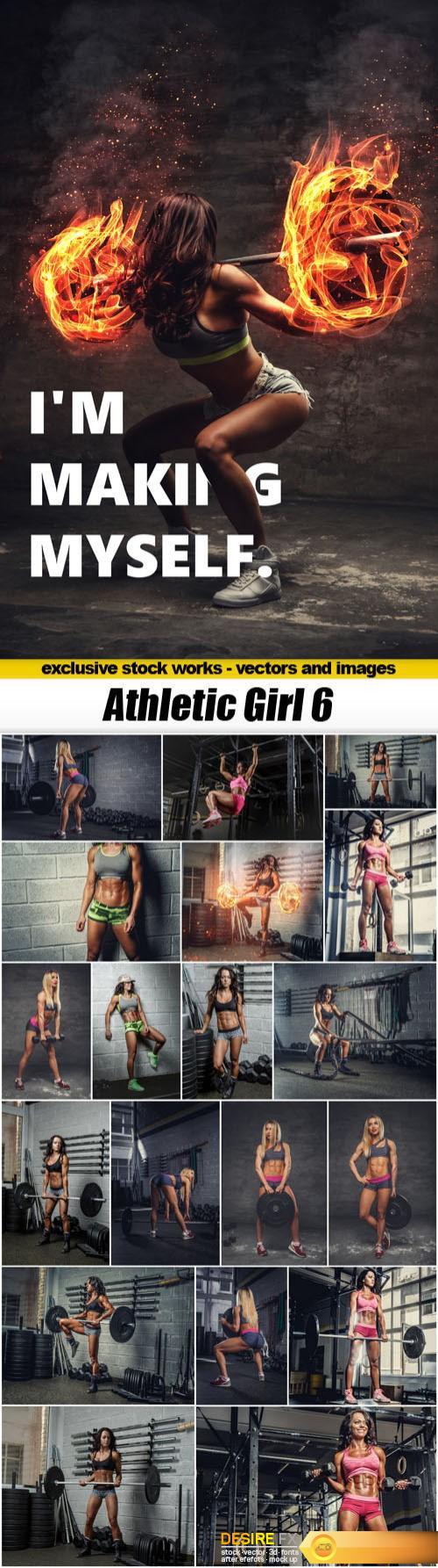 Athletic Girl 6 - 20xUHQ JPEG