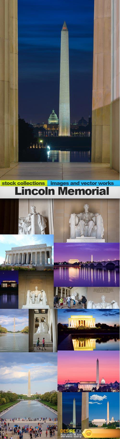 Lincoln Memorial, 15 x UHQ JPEG