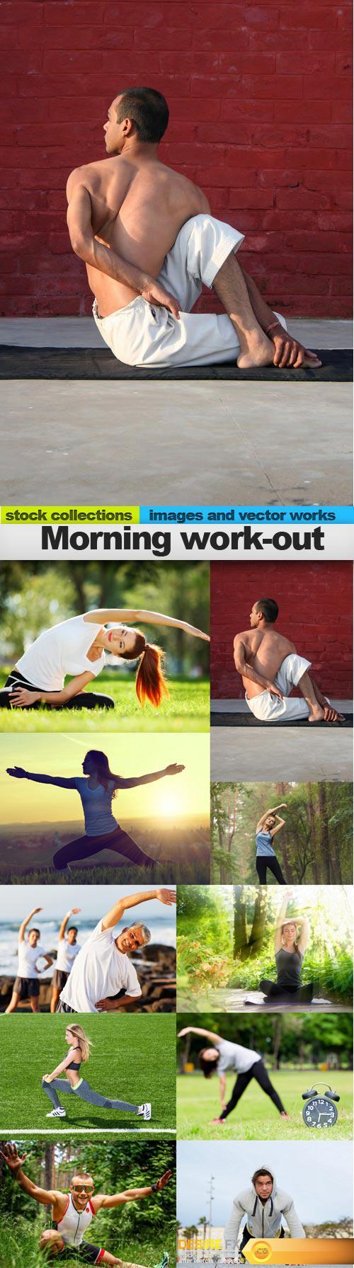 Morning work-out, 10 x UHQ JPEG