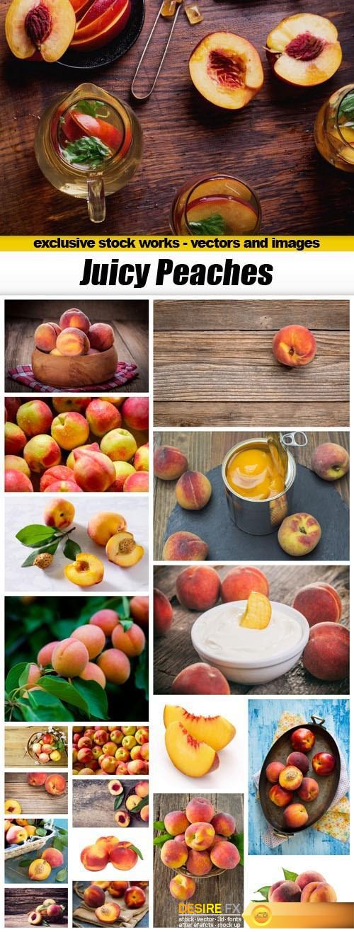 Juicy Peaches - 20xUHQ JPEG