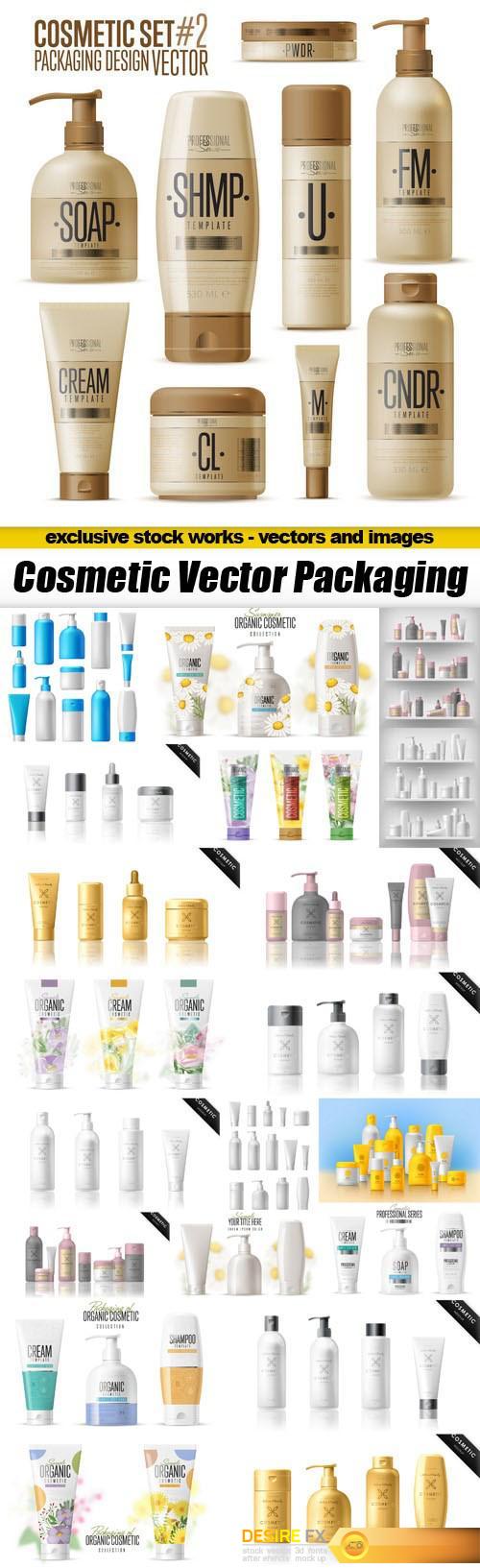 Cosmetic Vector Packaging - 21xEPS