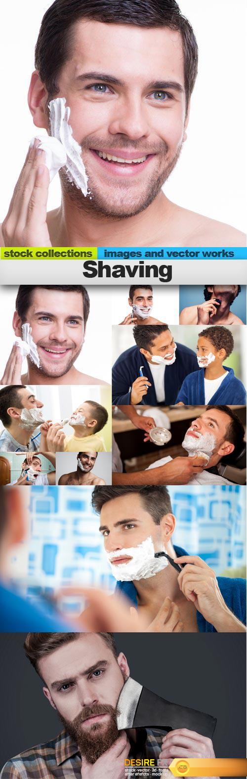 Shaving, 10 x UHQ JPEG