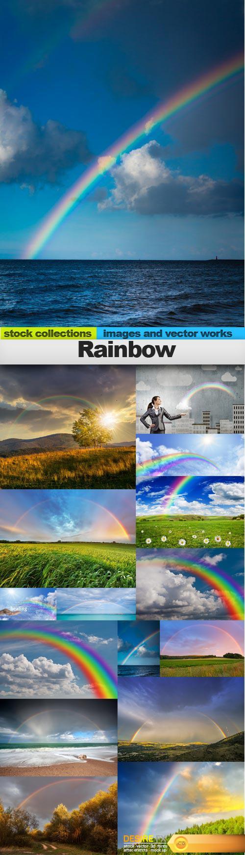 Rainbow, 15 x UHQ JPEG