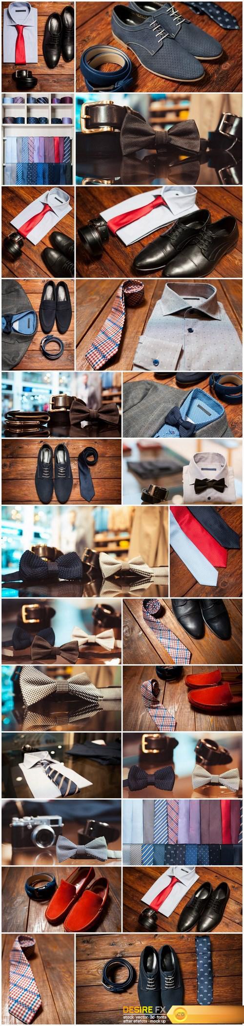 Men's Clothing and Accessories 2 - 26xUHQ JPEG Photo Stock