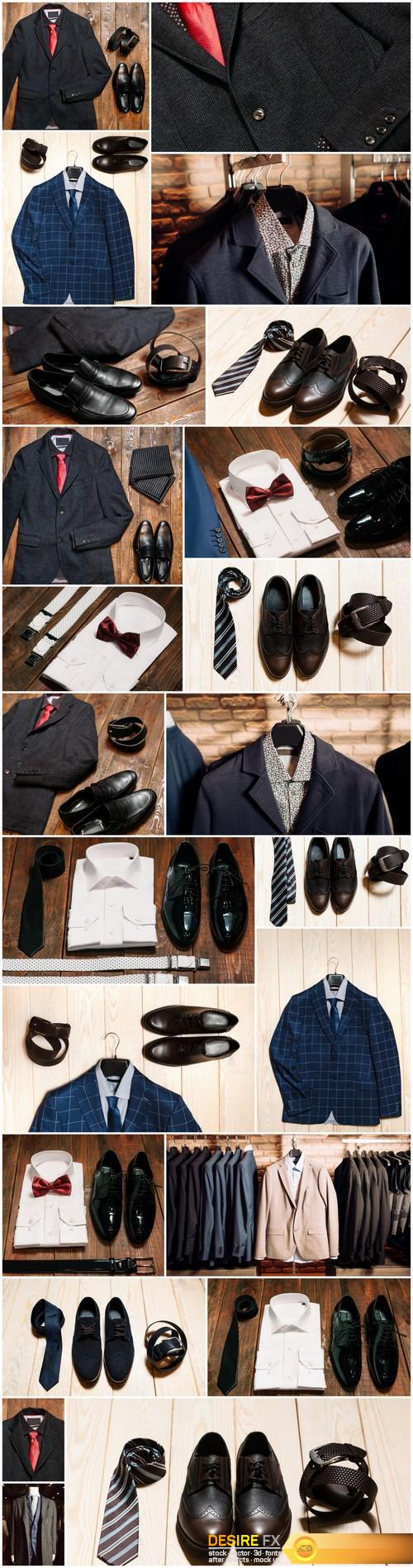 Men's Clothing and Accessories 2 - 23xUHQ JPEG Photo Stock