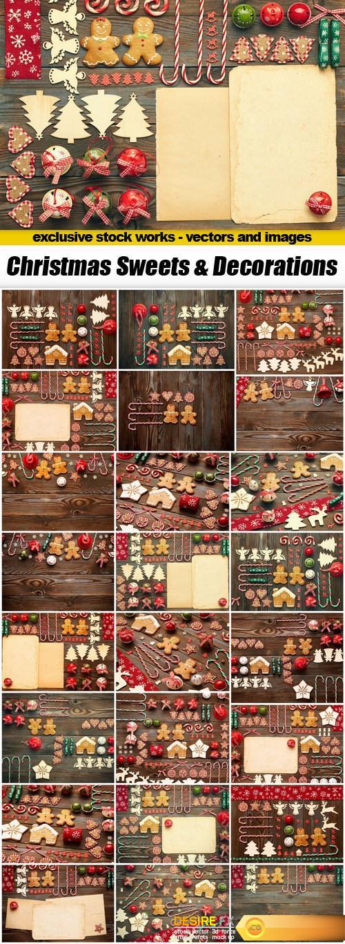Christmas Sweets & Decorations - 24xUHQ JPEG