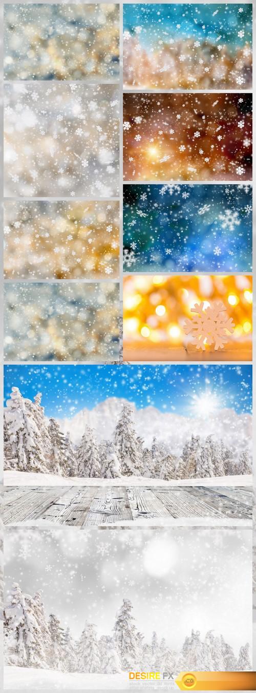 Christmas decoration on abstract background 10X JPEG