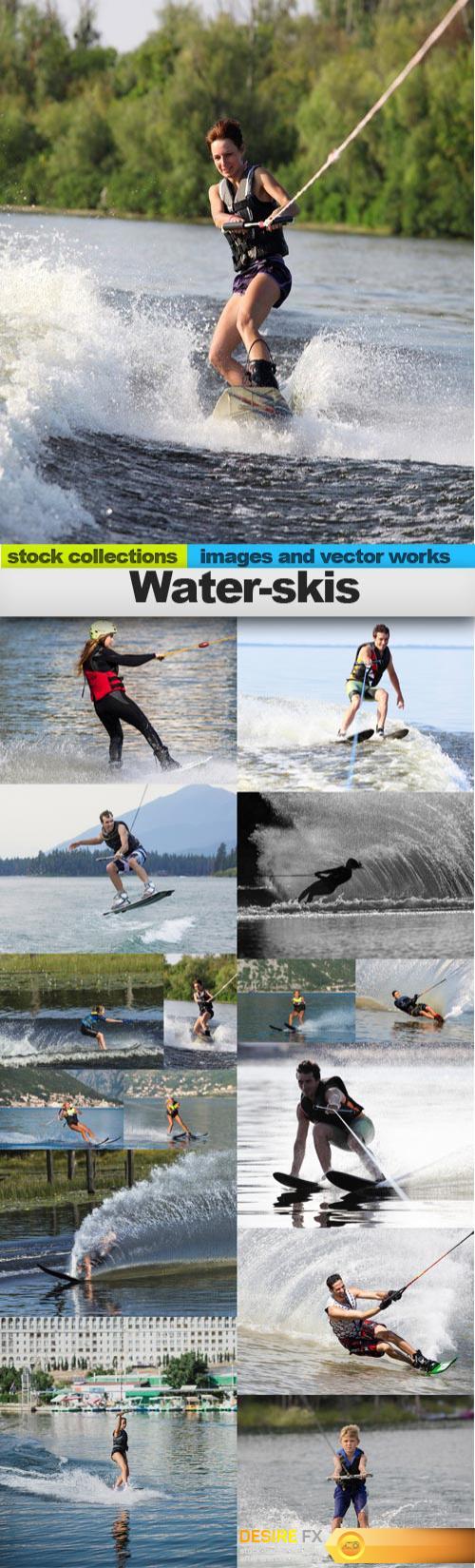 Water-skis, 15 x UHQ JPEG