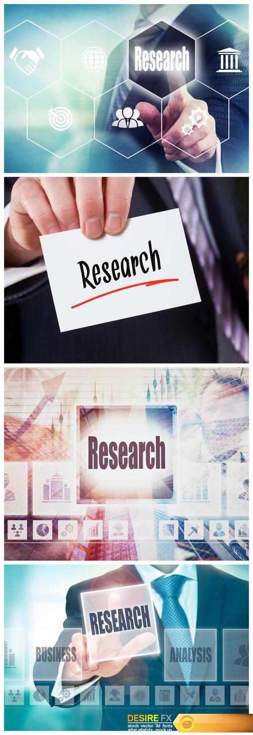 Business Research Concept 4X JPEG