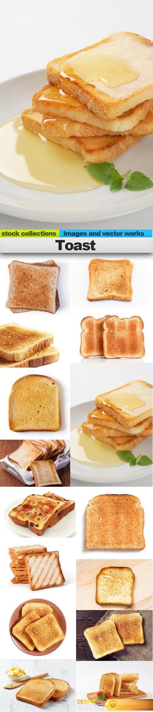 Toast, 15 x UHQ JPEG