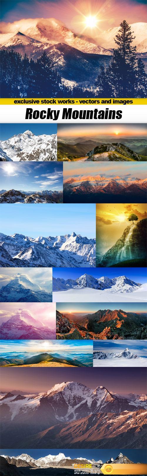 Rocky Mountains - 15x JPEGs