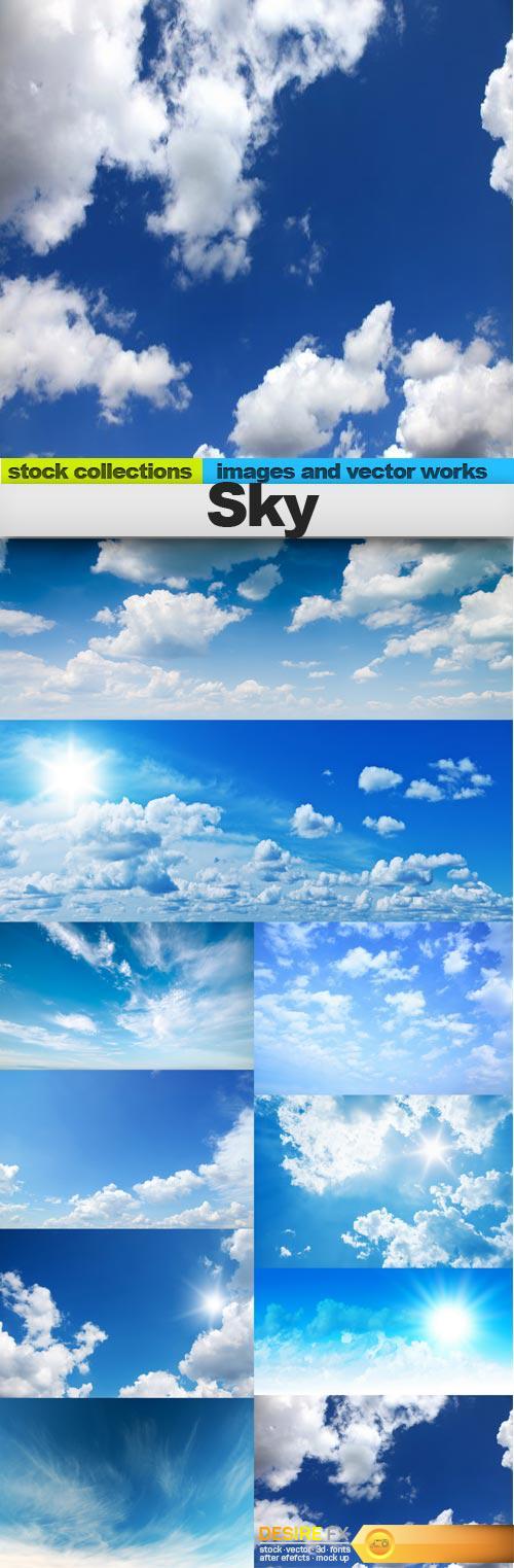 Sky, 10 x UHQ JPEG