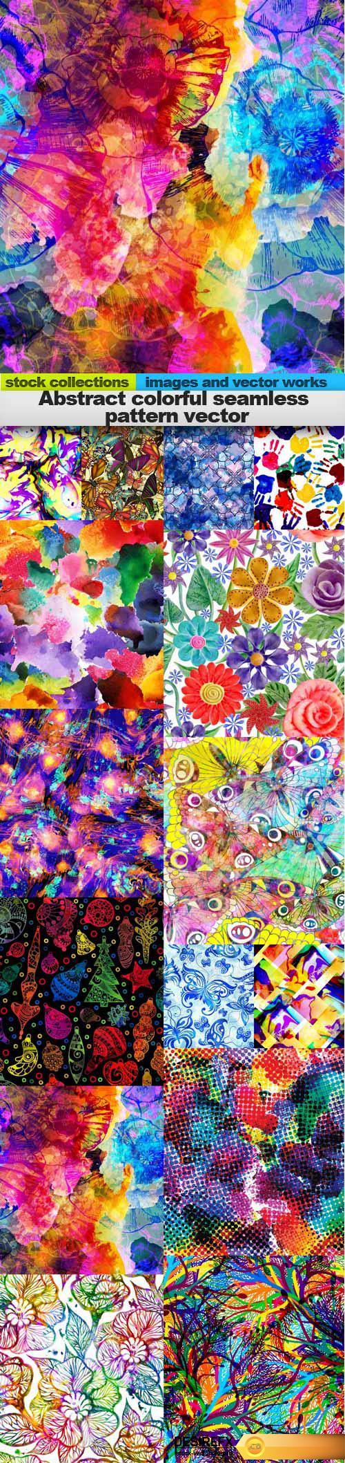 Abstract floral background vector, 15 x EPS