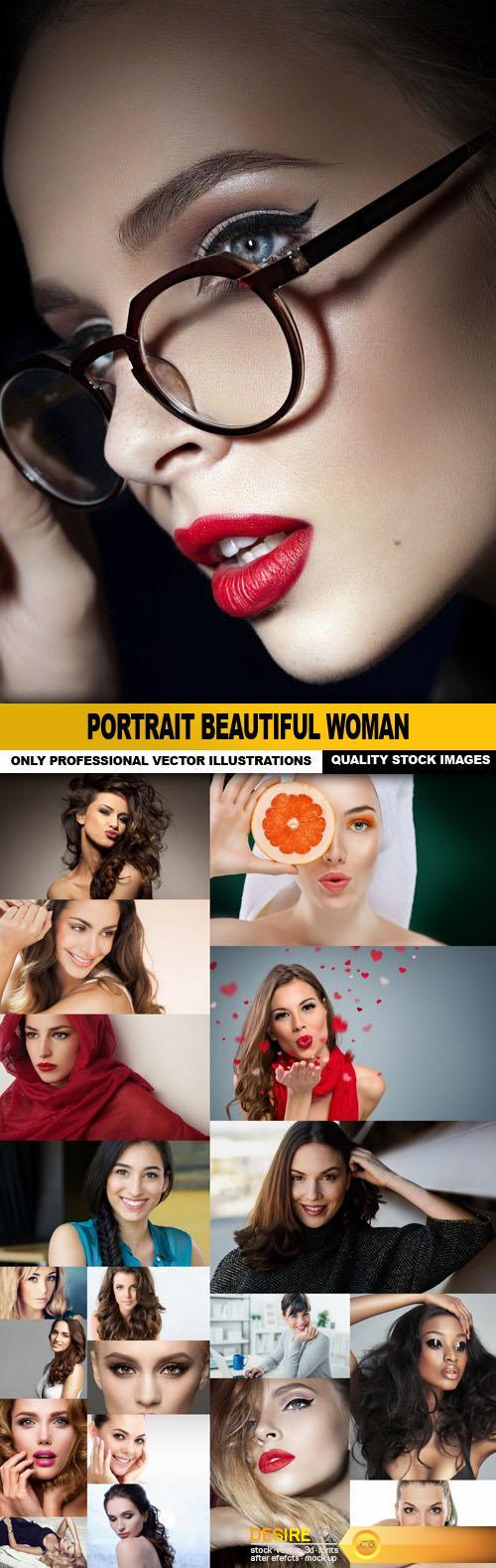 Portrait Beautiful Woman - 20 HQ Images
