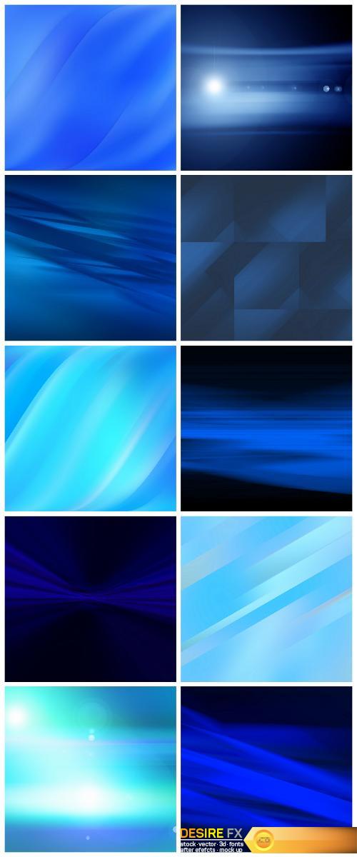 Abstract blue background 10X JPEG