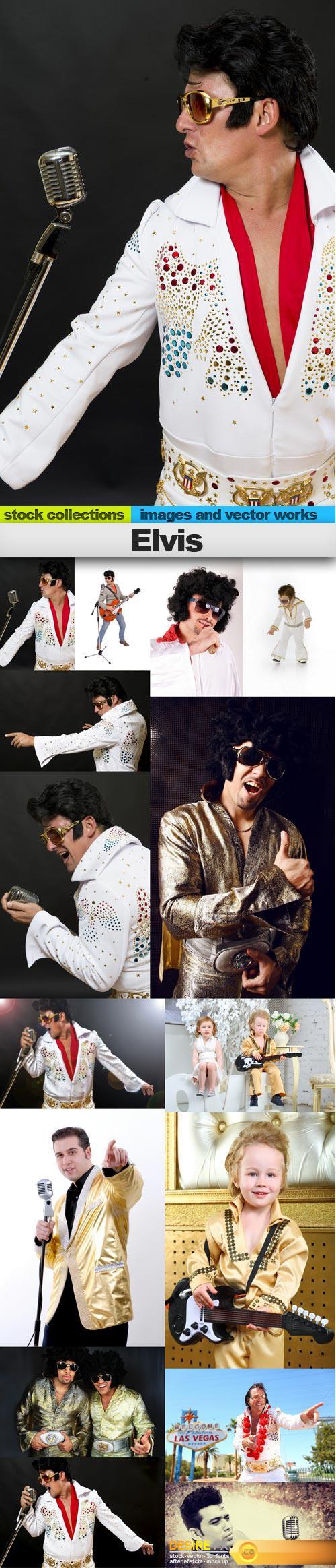 Elvis,15 x UHQ JPEG