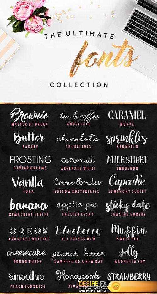 The Ultimate Fonts Collection