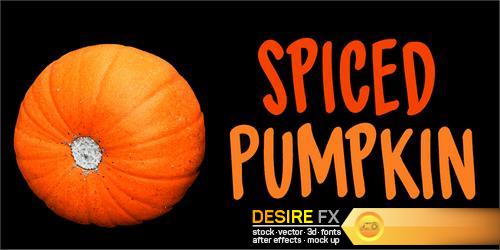DK Spiced Pumpkin font