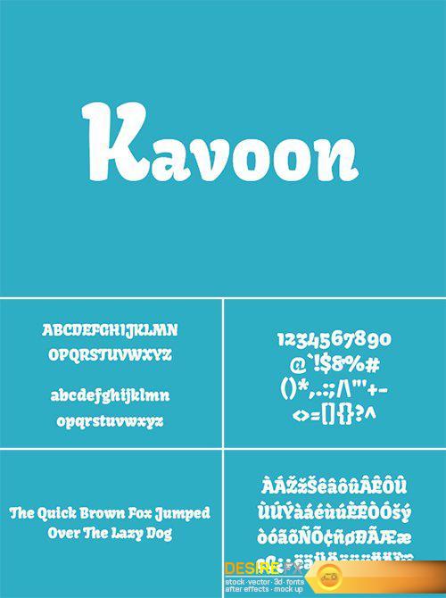 Kavoon Font