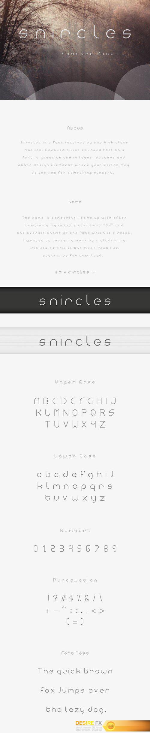 Snircles Font