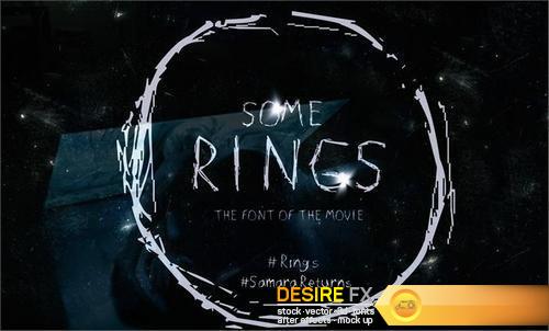 SOME RINGS font