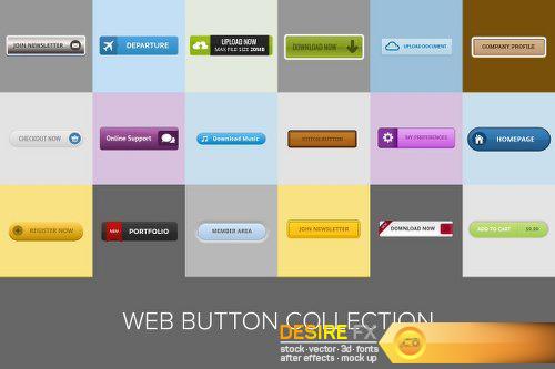 Web Button Collection