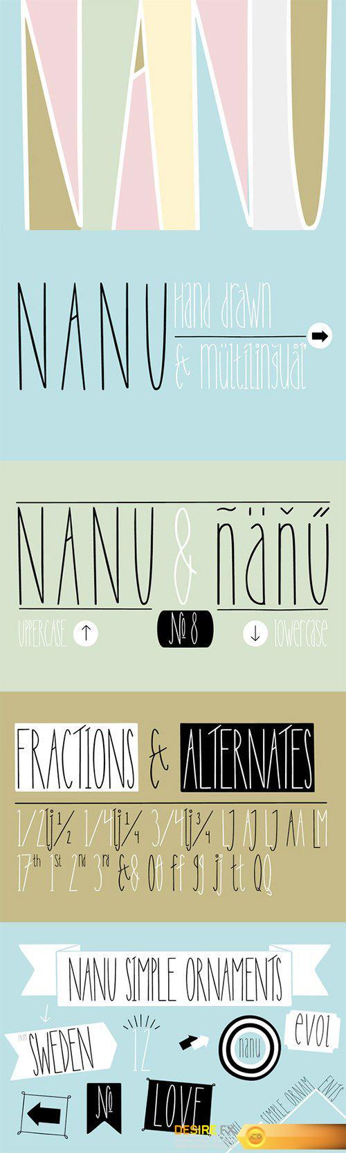 Nanu & Nanu Simple Ornaments - CM 3966