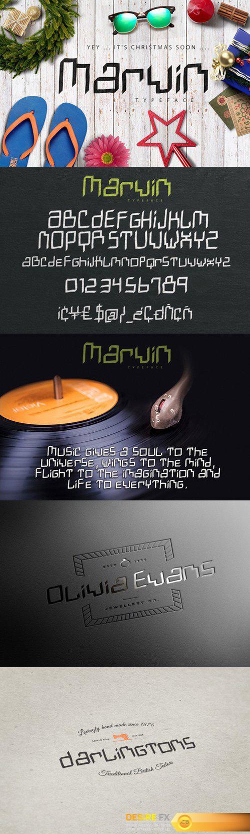Marvin Typeface