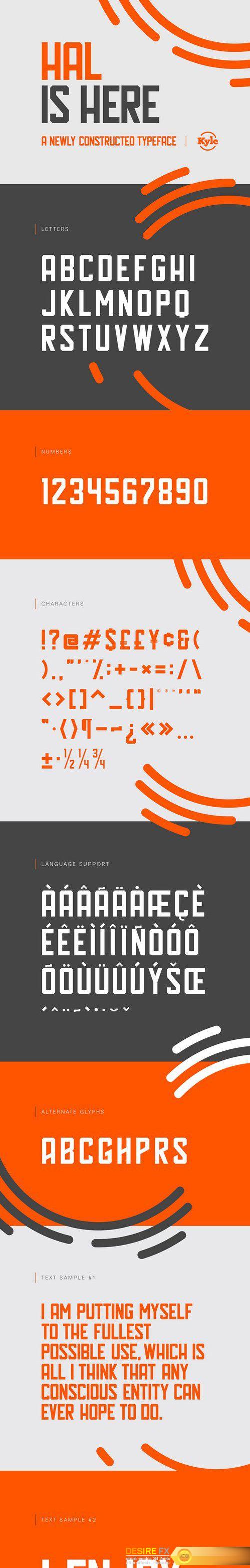 Hal Typeface