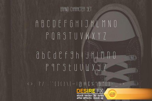 CreativeMarket Brand Typeface Font 1160241